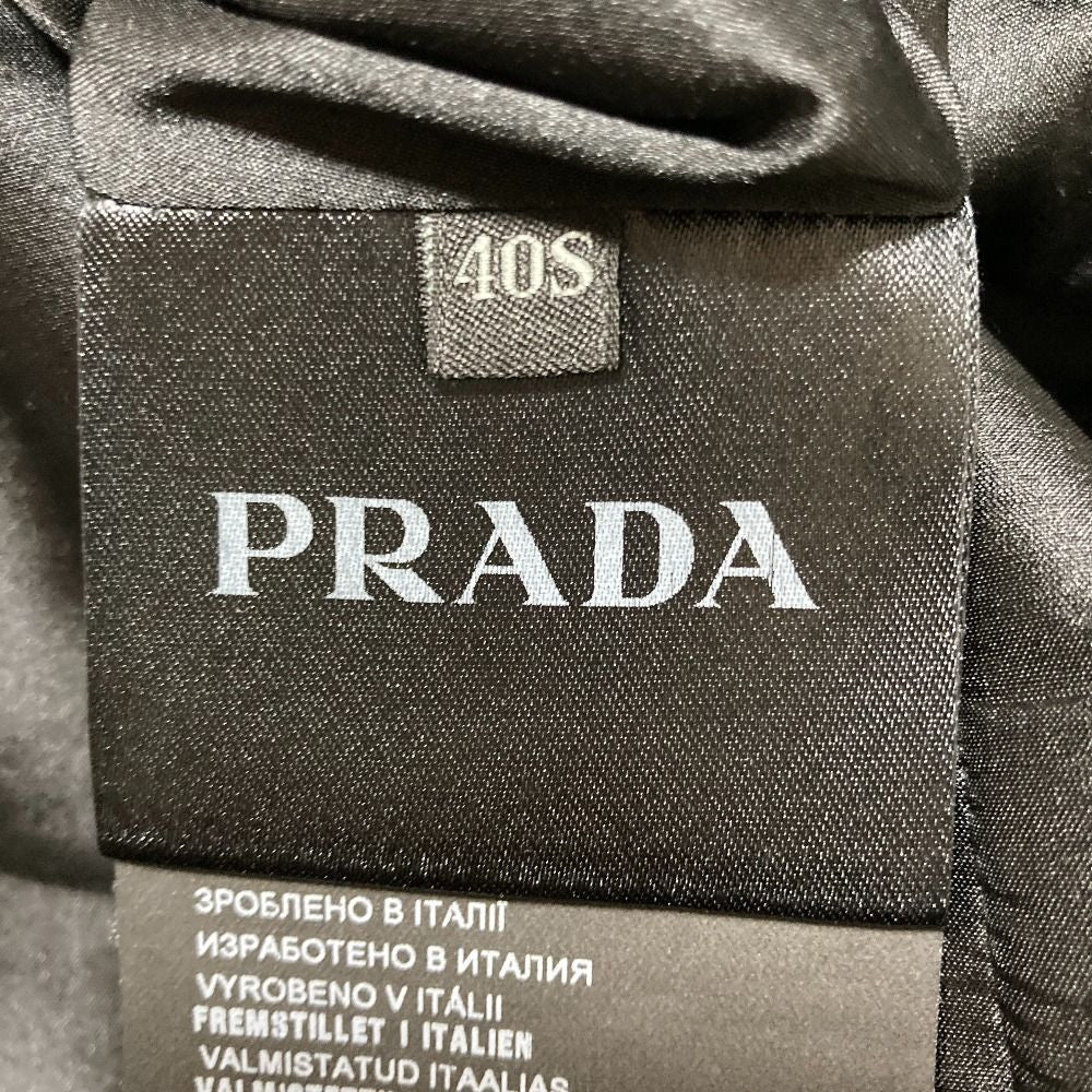 Prada Quilted Sleeveless Dress Black — view 6