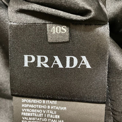 Prada Quilted Sleeveless Dress Black — view 6