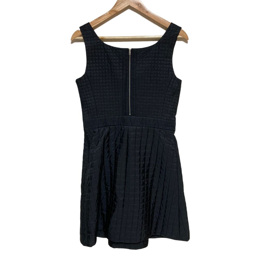 Prada Quilted Sleeveless Dress Black — view 2