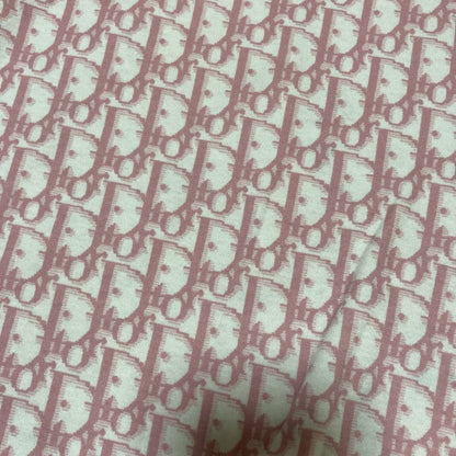 Dior Galliano Era Numbering Trotter Print Tank Top Pink 40 — view 4