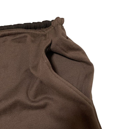 Hermes Silk Easy Pants Dark Brown 38 — view 3