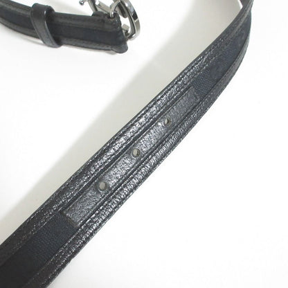 Gucci Interlocking G GG Canvas Belt 80 Black — view 4