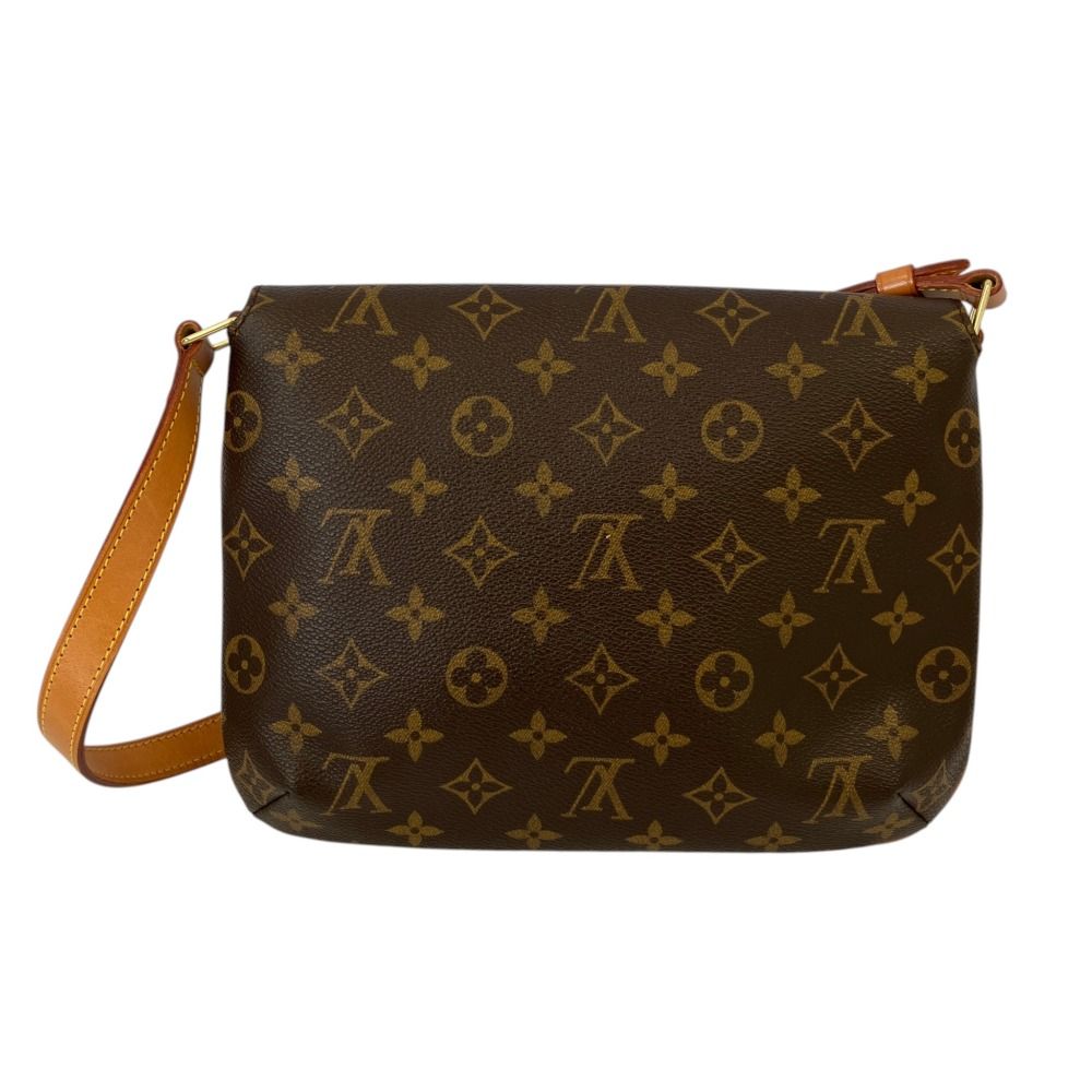 Louis Vuitton Musette Tango Short Monogram Shoulder Bag Brown — view 2