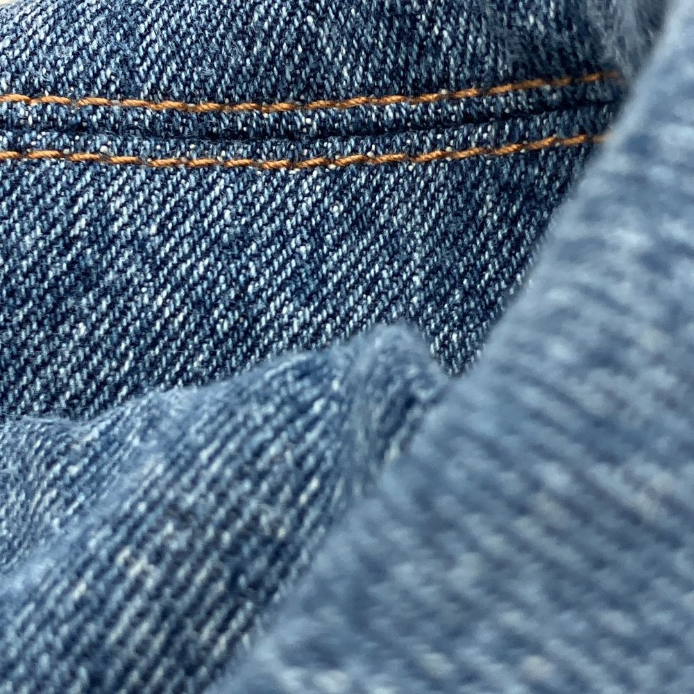 Loewe Drape Logo Jacket Denim Indigo Blue 40 — view 8