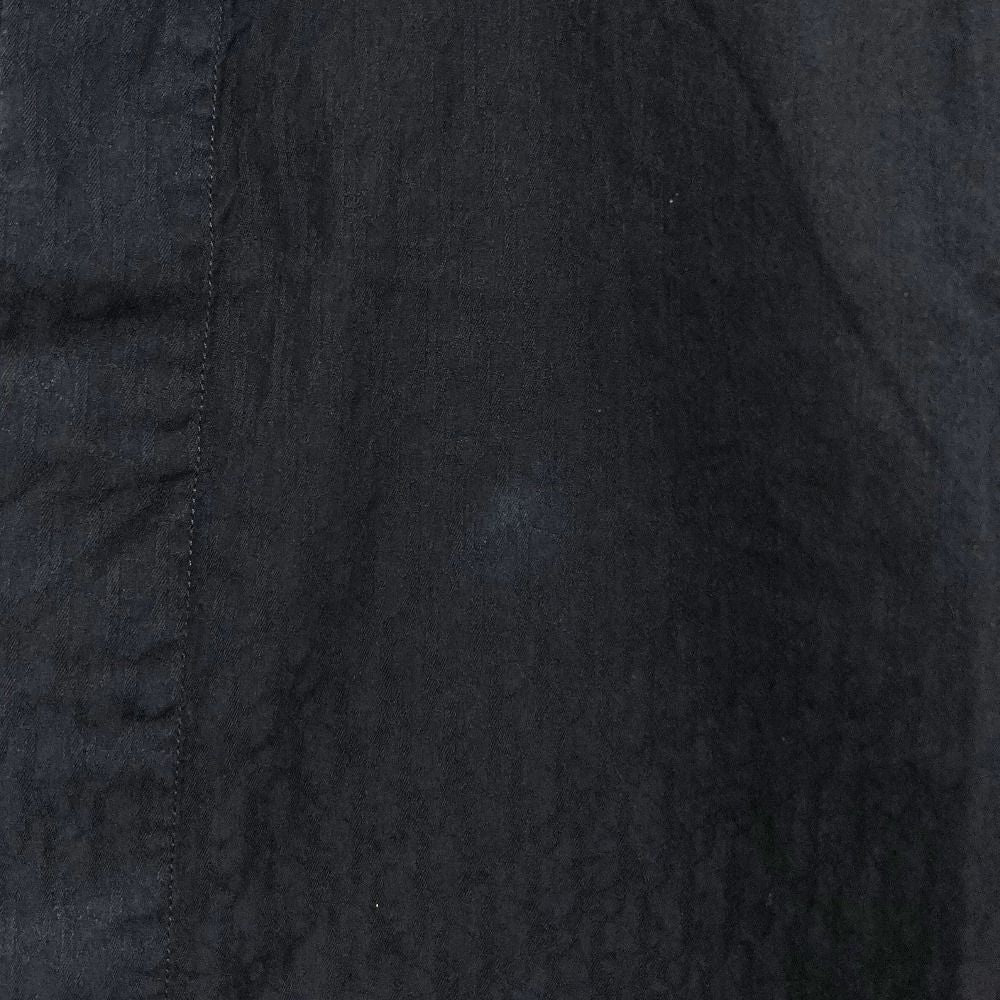 Dior Homme Oblique Jacquard Long Sleeve Cotton Shirt 39 Black — view 6