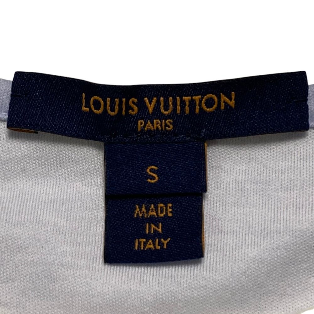 Louis Vuitton Gradient LV Circle T-Shirt Ruffle Sleeve Multicolor S — view 5