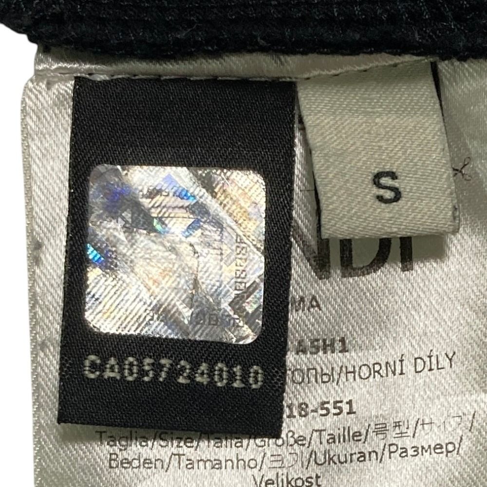 Fendi Fila Logo T-Shirt Black S — view 6