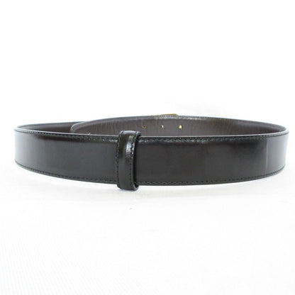 Gucci GG Logo Buckle Reversible Belt Black Brown — view 2