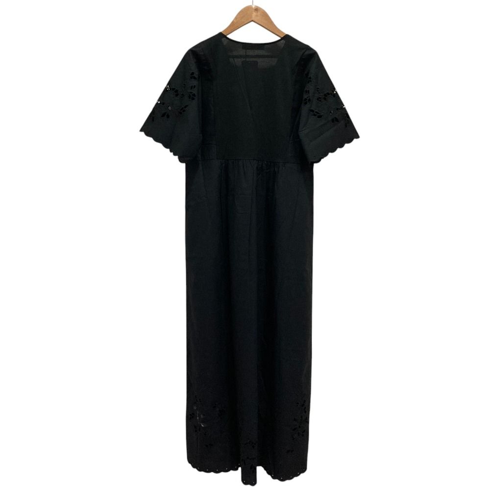 Max Mara Weekend Wkdtartufo Cotton Jersey Dress Black S — view 2