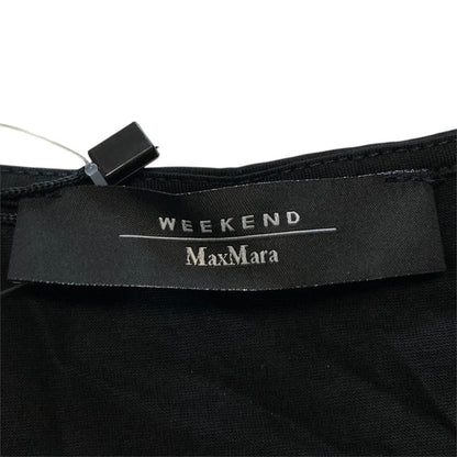 Max Mara Weekend Wkdtartufo Cotton Jersey Dress Black S — view 4