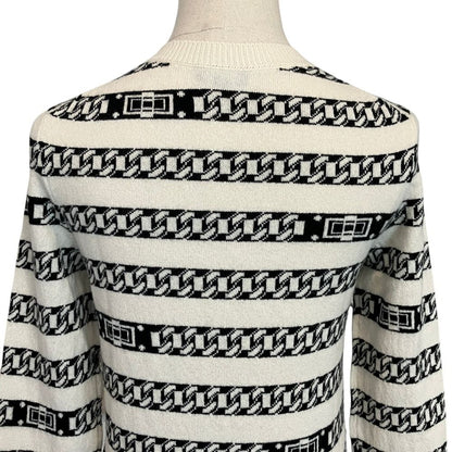Chanel Chain Jacquard Border Cardigan — view 5