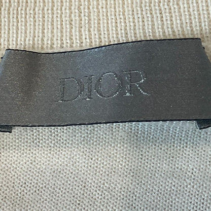 Dior Homme Kenny Schaaf Playing Cards Motif High Gauge Knit Sweater XL Ivory — view 6
