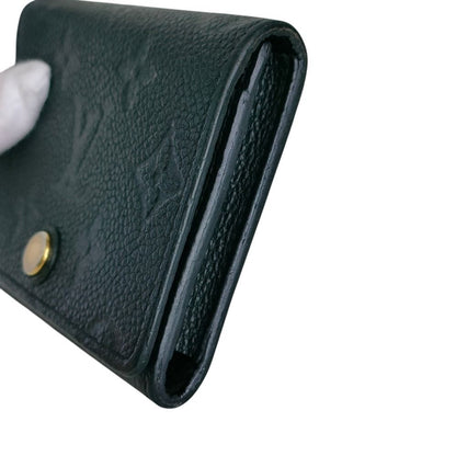 Louis Vuitton Monogram Empreinte Envelope Business Card Holder Case Noir Black — view 5