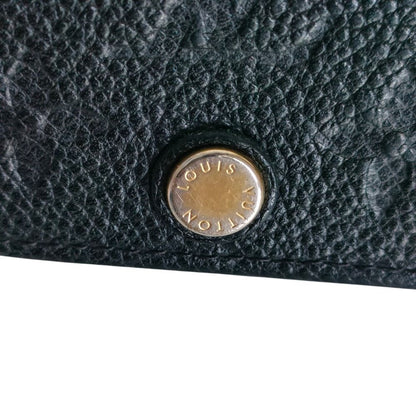 Louis Vuitton Monogram Empreinte Envelope Business Card Holder Case Noir Black — view 7
