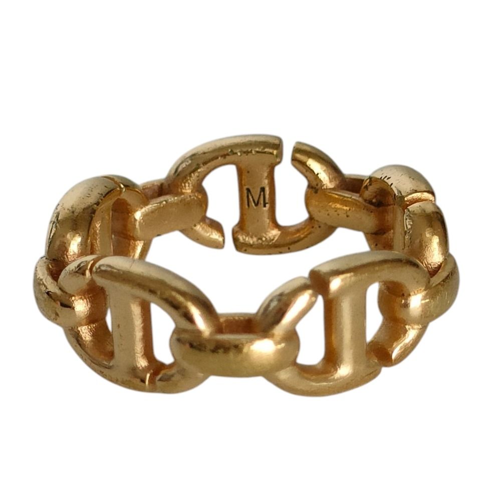 Dior CD Navy Ring M Gold