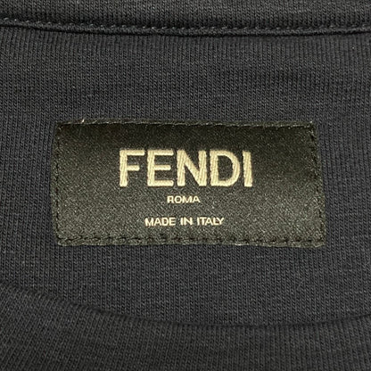 Fendi Bug's Eye Monster Short Sleeve T-Shirt Navy — view 5