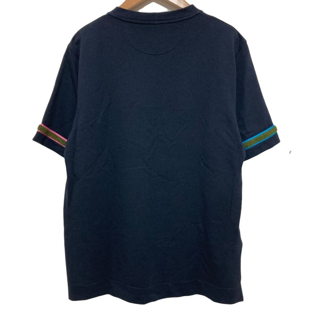 Fendi Bug's Eye Monster Short Sleeve T-Shirt Navy — view 4