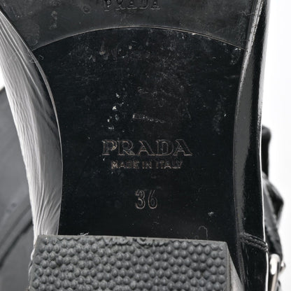 Prada Long Boots Black Leather — view 6