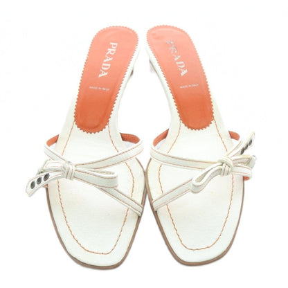 Prada Sandals Leather White — view 2