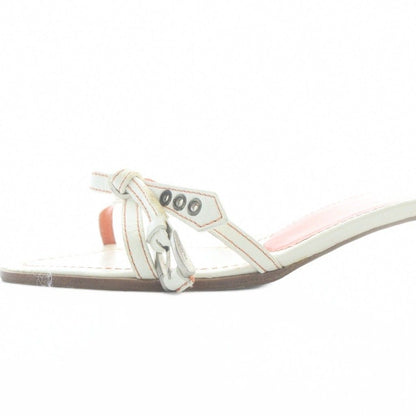 Prada Sandals Leather White — view 8