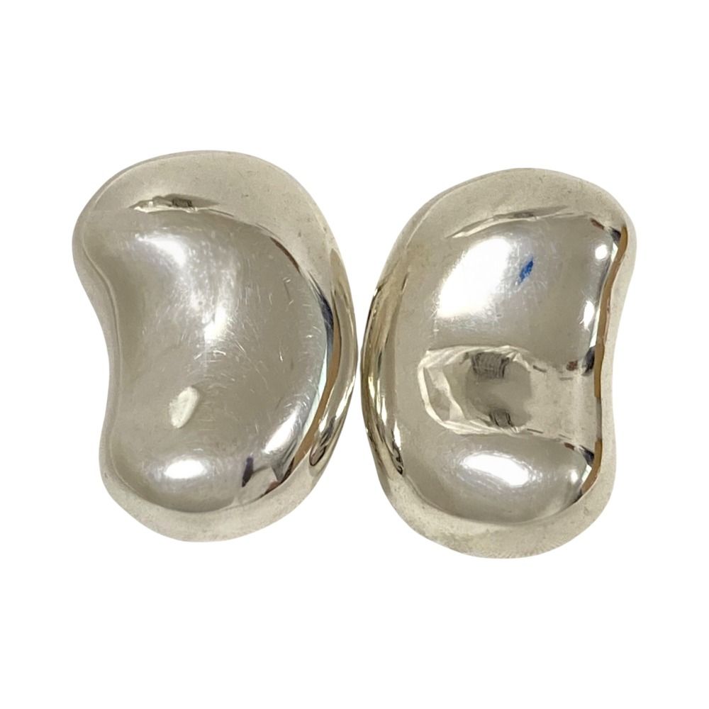 Tiffany & Co 925 Bean Earrings Silver