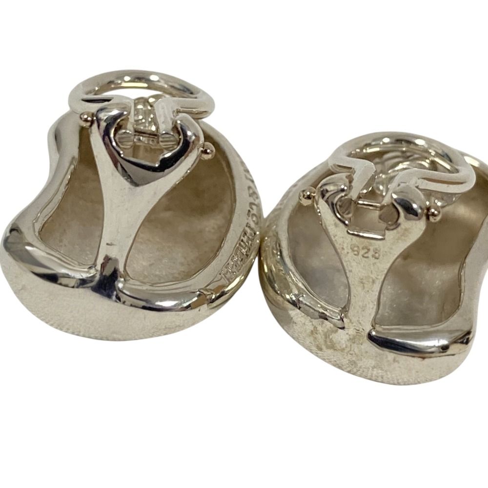 Tiffany & Co 925 Bean Earrings Silver — view 4