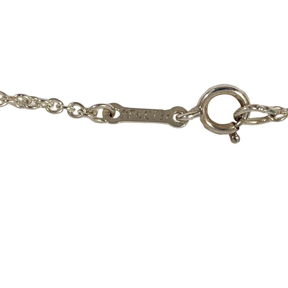 Tiffany & Co Elsa Peretti Bean Chain Necklace 925 Sterling Silver — view 6