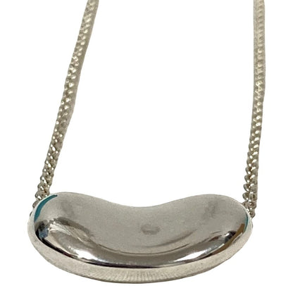 Tiffany & Co Elsa Peretti Bean Chain Necklace 925 Sterling Silver — view 3