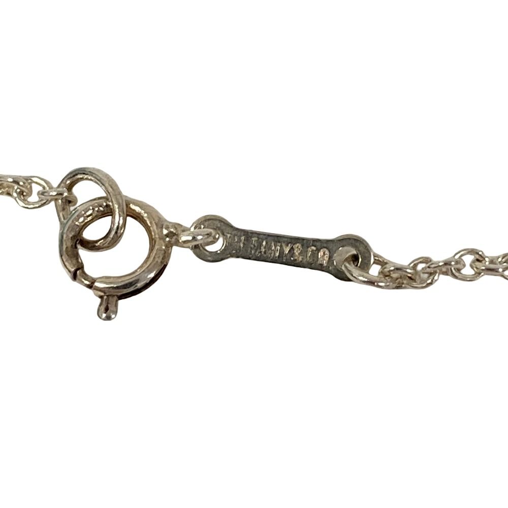 Tiffany & Co Elsa Peretti Bean Chain Necklace 925 Sterling Silver — view 7