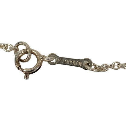 Tiffany & Co Elsa Peretti Bean Chain Necklace 925 Sterling Silver — view 7