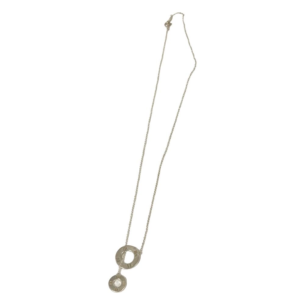 Tiffany & Co Open Atlas Lariat Necklace 925 Sterling Silver — view 5