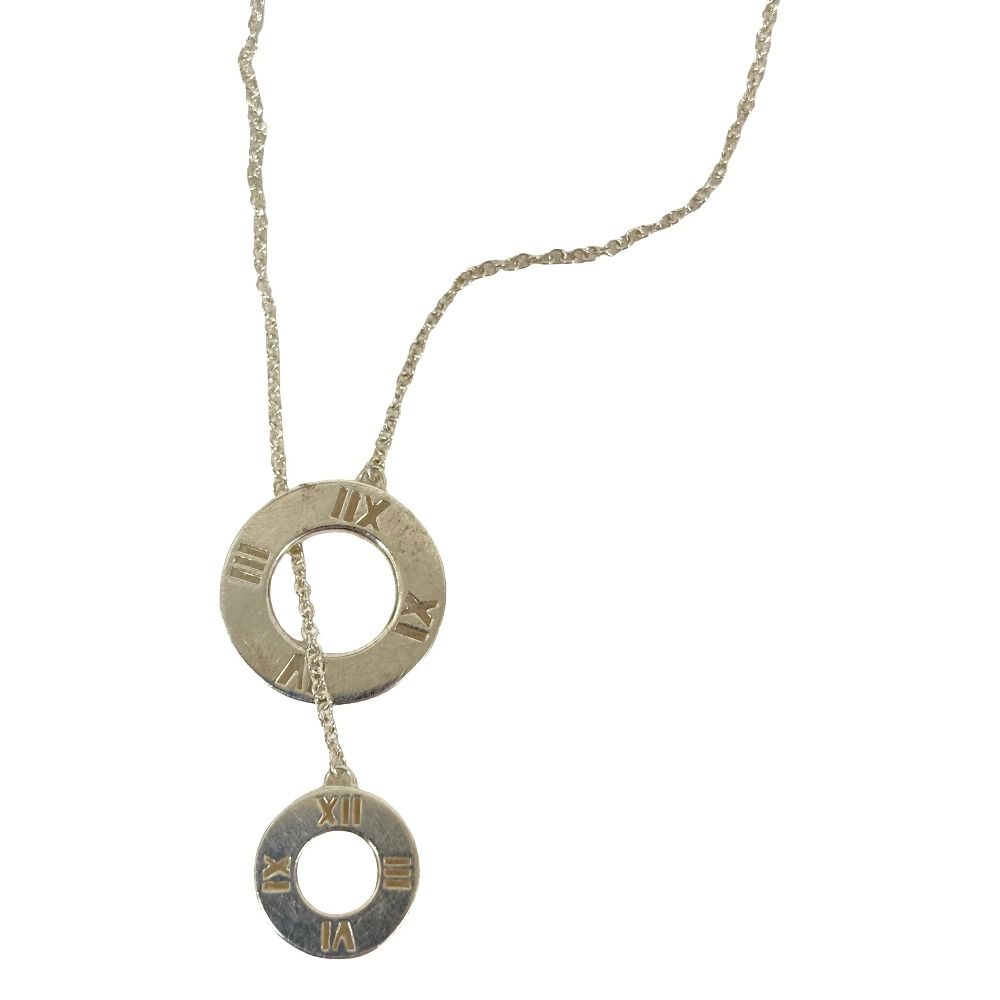 Tiffany & Co Open Atlas Lariat Necklace 925 Sterling Silver — view 2