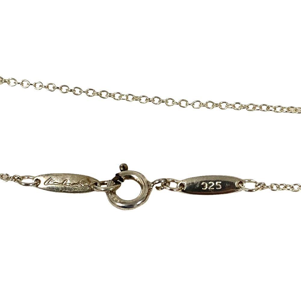 Tiffany & Co Elsa Peretti Letter C Necklace 925 Sterling Silver — view 6