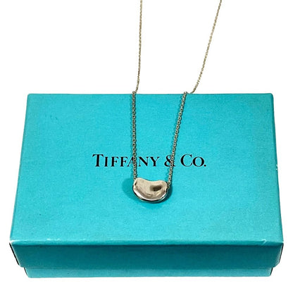 Tiffany & Co Elsa Peretti Bean Necklace 925 Sterling Silver