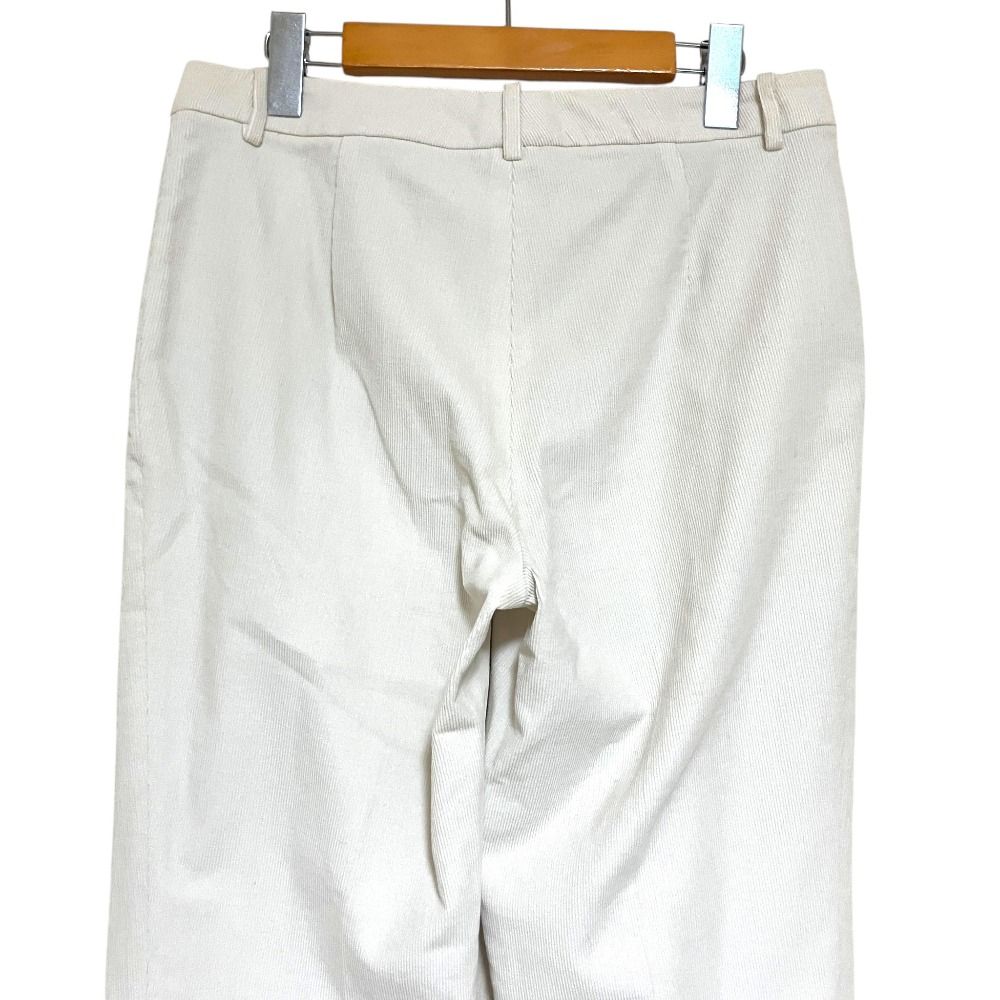 Loro Piana Stretch Thin Corduroy Pants Ivory Jeans — view 4