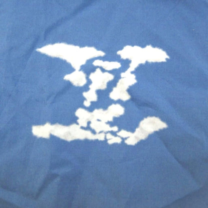 Louis Vuitton LV Cloud Print Long Sleeve Shirt Cotton White Blue Regular M — view 5