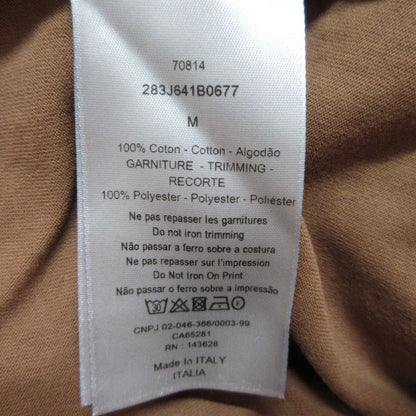 Dior Homme Cactus Jack Travis Scott Short Sleeve Print T-Shirt Brown M — view 7
