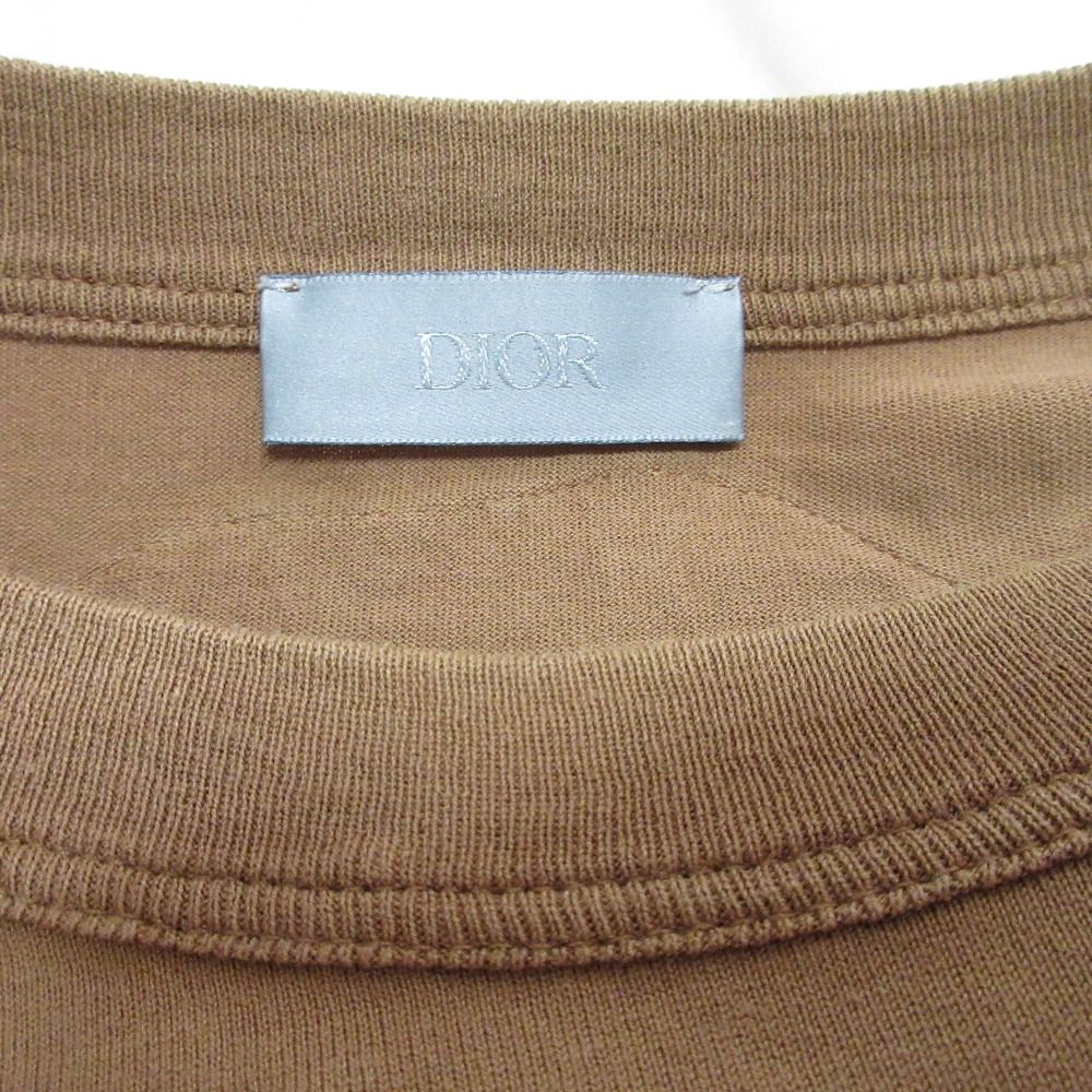 Dior Homme Cactus Jack Travis Scott Short Sleeve Print T-Shirt Brown M — view 6