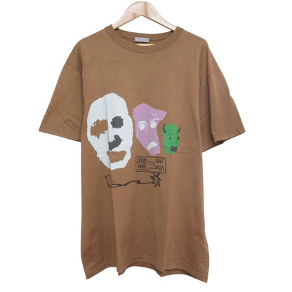 Dior Homme Cactus Jack Travis Scott Short Sleeve Print T-Shirt Brown M