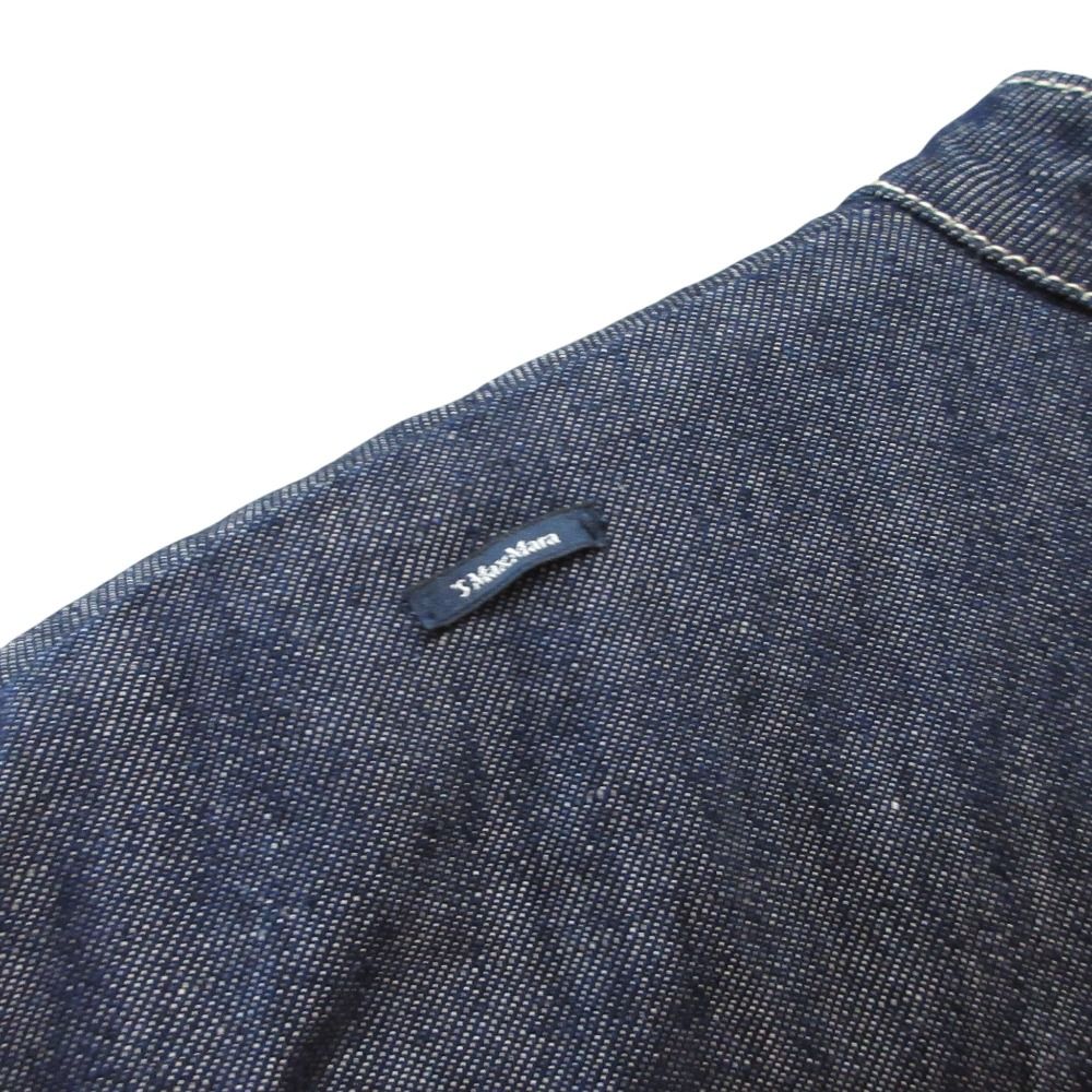 Max Mara S' Maxmara Denim Sleeve Flare Dress Indigo 38 — view 7