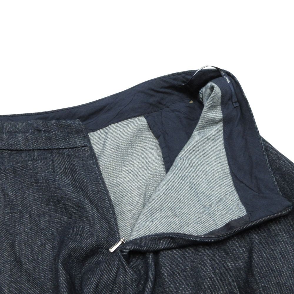 Max Mara 'S Stretch Denim Long Flare Skirt Indigo 38 — view 5