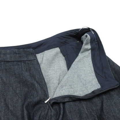 Max Mara 'S Stretch Denim Long Flare Skirt Indigo 38 — view 5