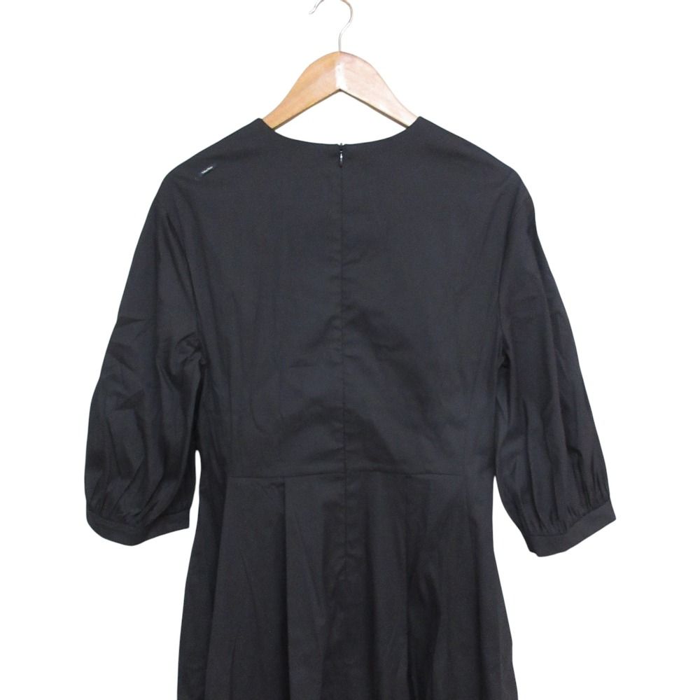 Max Mara 'S Clea Long Length Flare Dress Black 40 — view 3