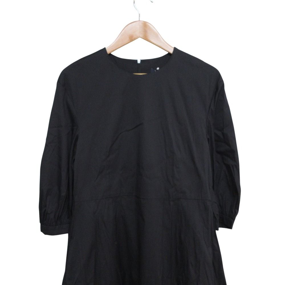 Max Mara 'S Clea Long Length Flare Dress Black 40 — view 4