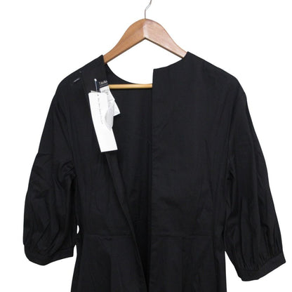 Max Mara 'S Clea Long Length Flare Dress Black 40 — view 5