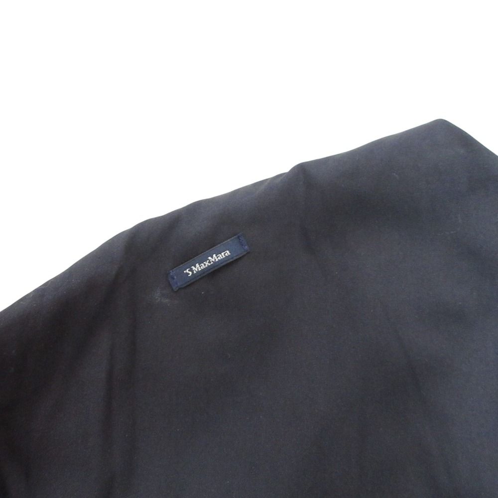 Max Mara 'S Clea Long Length Flare Dress Black 40 — view 7