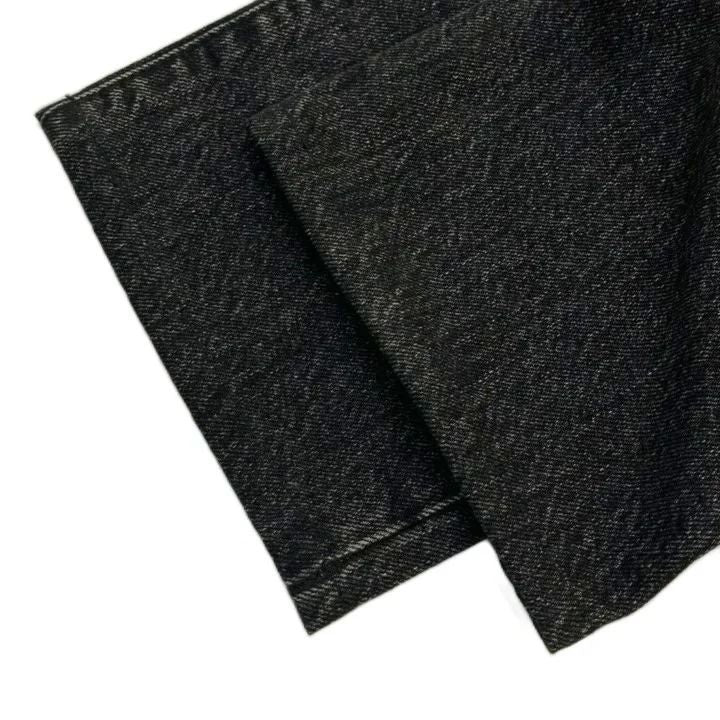 Saint Laurent Paris Both Knee Crush Skinny Denim Pants Jeans Black RY M — view 5