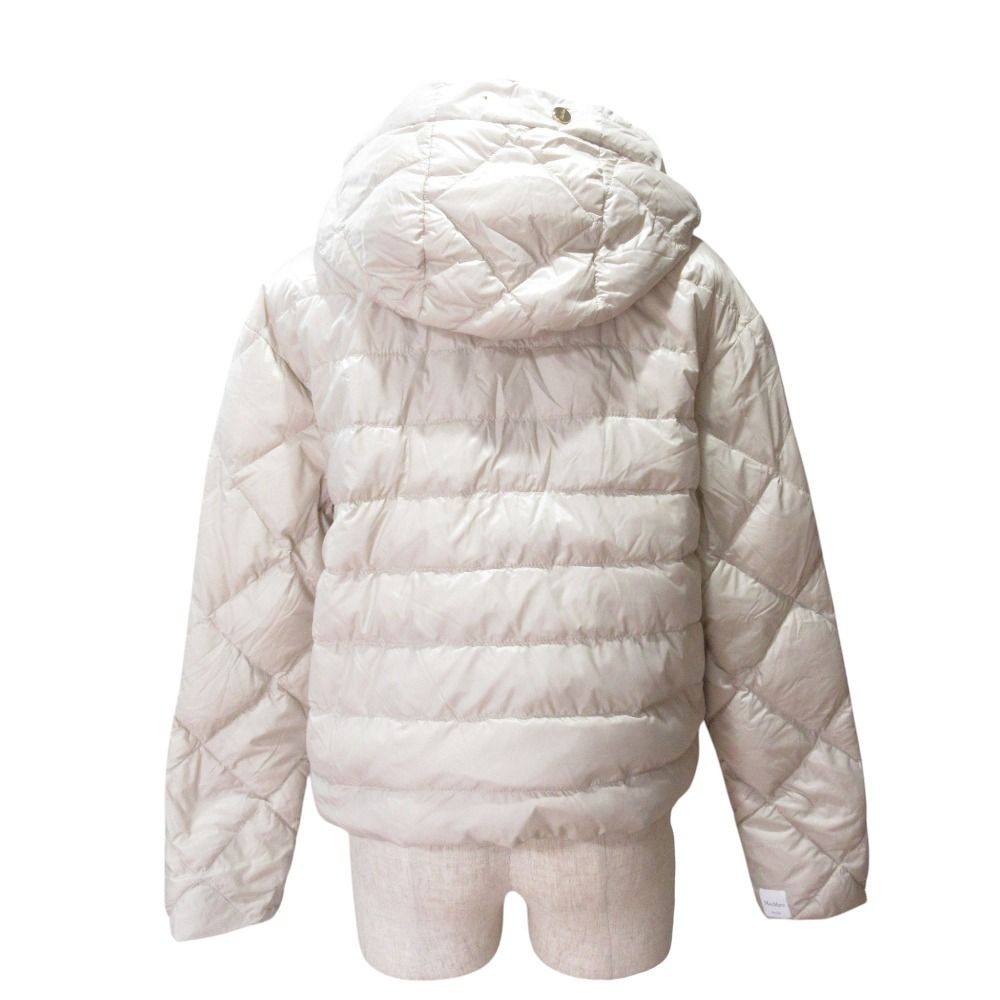 Max Mara the Cube Reversible Nylon Quilted Down Jacket Beige 40 — view 2