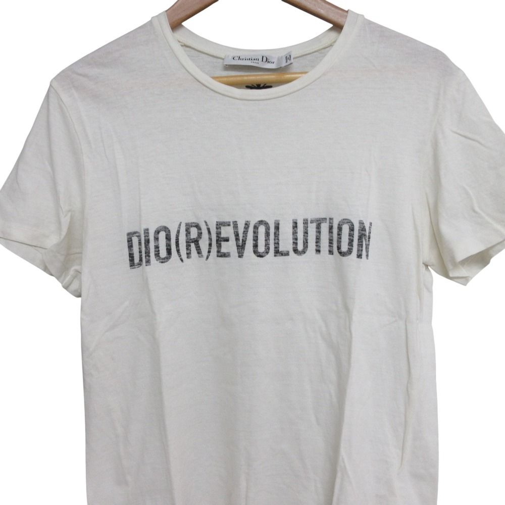 Dior Evolution Front Print T-Shirt White S — view 3