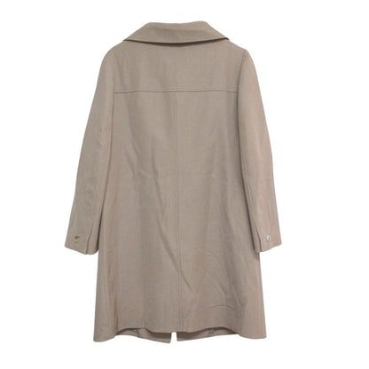 Prada Cotton Nylon Soutien Collar Coat Beige 44 — view 2